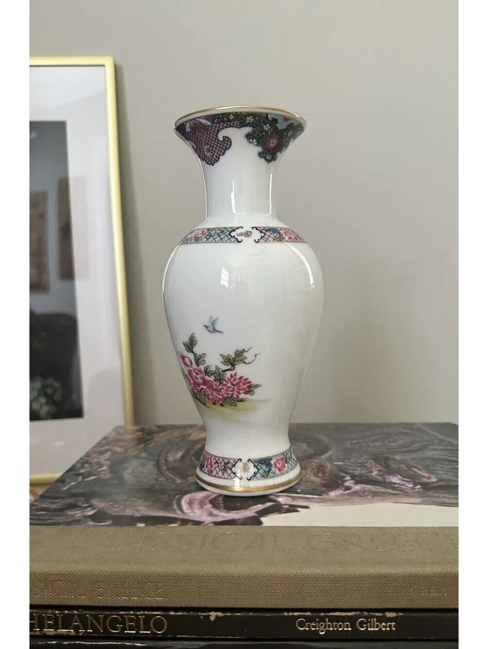 The Martha Washington Vase Fine Porcelain By Lenox Approx. 7.75
